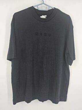 Nike Texas Christian University Black SS Tee with Raised Logo Medium NWT (7759)